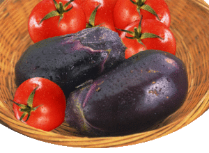 Маринованные помидоры с баклажанами Маринованные помидоры с баклажанами